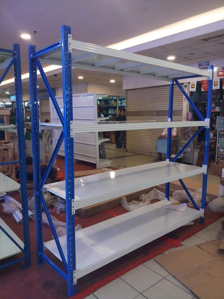 Rak gudang 4 susun terpasang